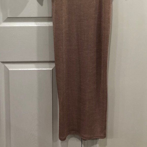 Missguided Nude colored Twist Dress - Picture 5 of 5